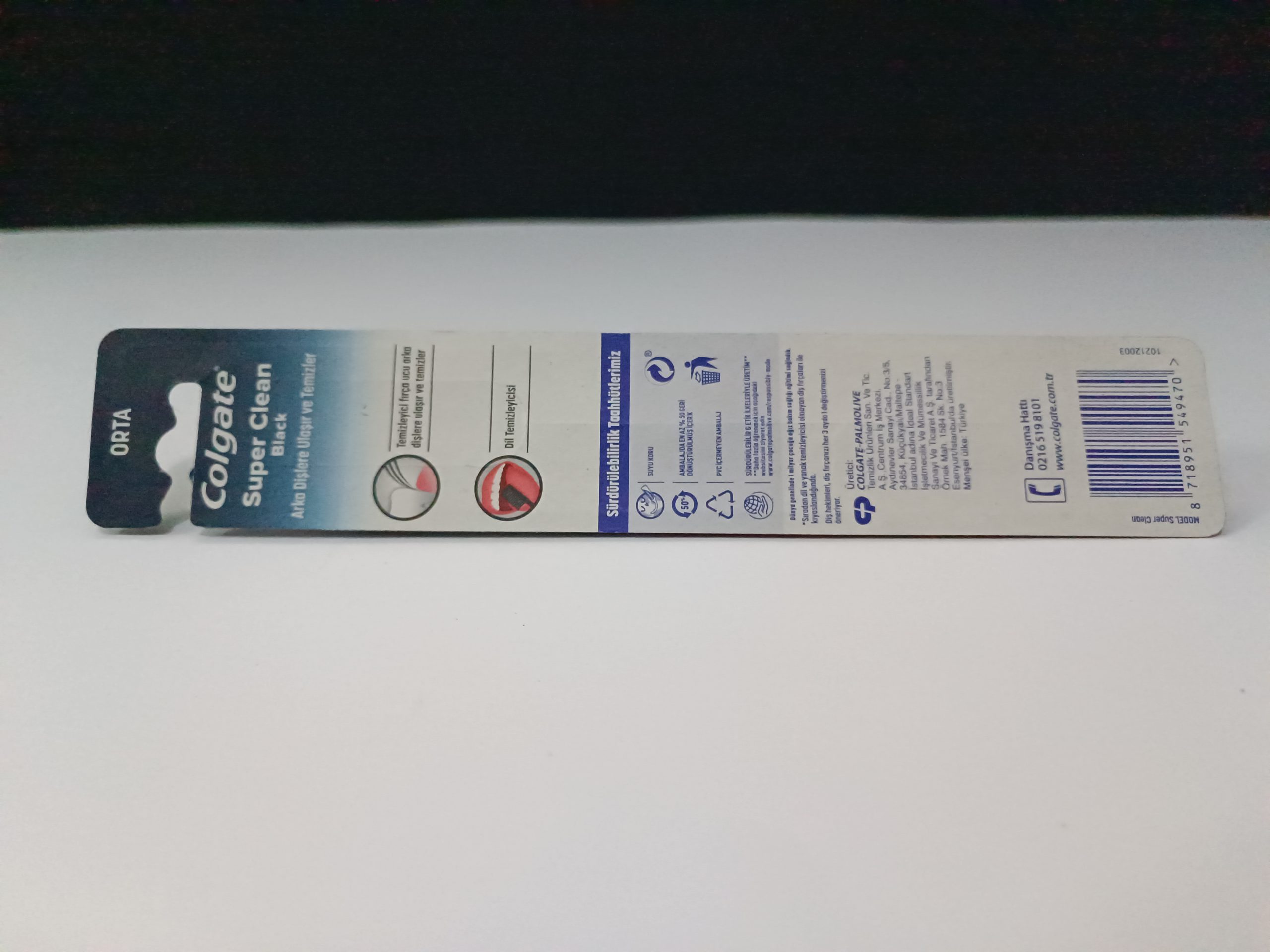 مسواک زغالی کلگیت سوپر کلین Colgate Super Clean Black 10 مسواک زغالی کلگیت سوپر کلین Colgate Super Clean Black