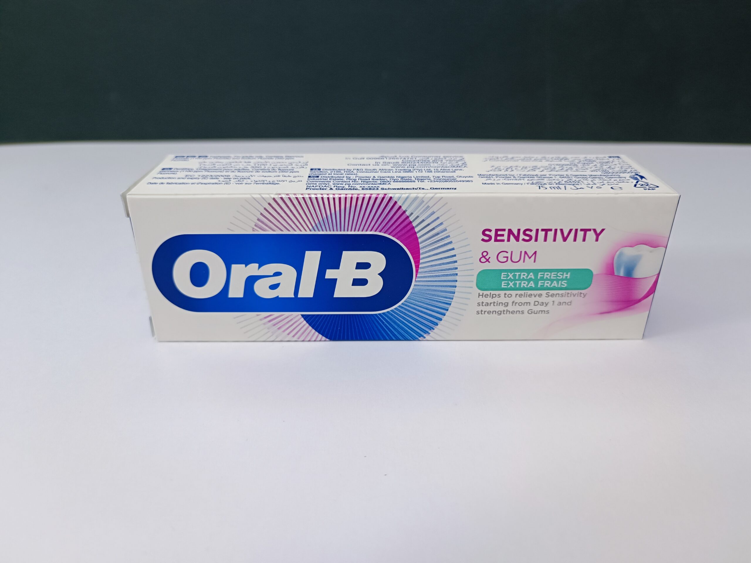 خمیردندان آلمانی اورال بی ویژه دندان و لثه های حساس Oral-B Sensitivity & GUM 2 خمیردندان آلمانی اورال بی ویژه دندان و لثه های حساس Oral-B Sensitivity & GUM