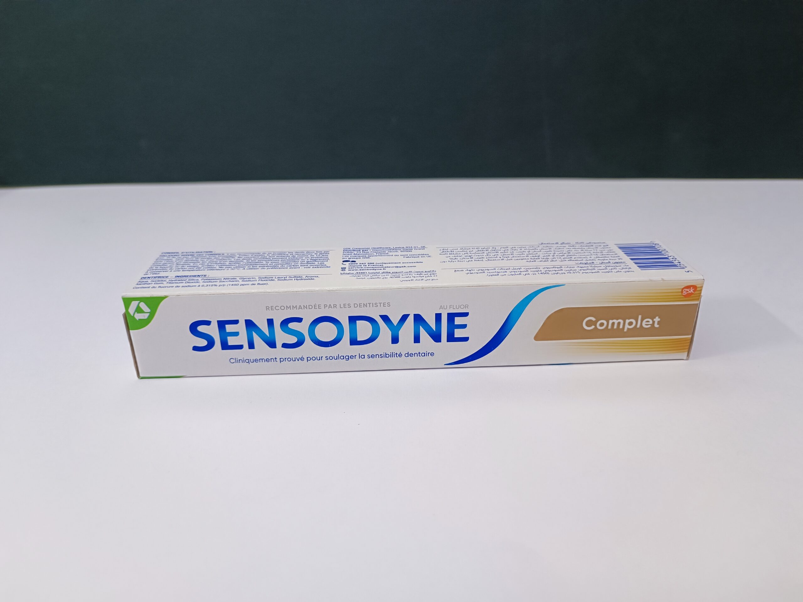خمیردندان فرانسوی سنسوداین کامپلیت محافظت کننده کامل Sensodyne Complet 4 خمیردندان فرانسوی سنسوداین کامپلیت محافظت کننده کامل Sensodyne Complet