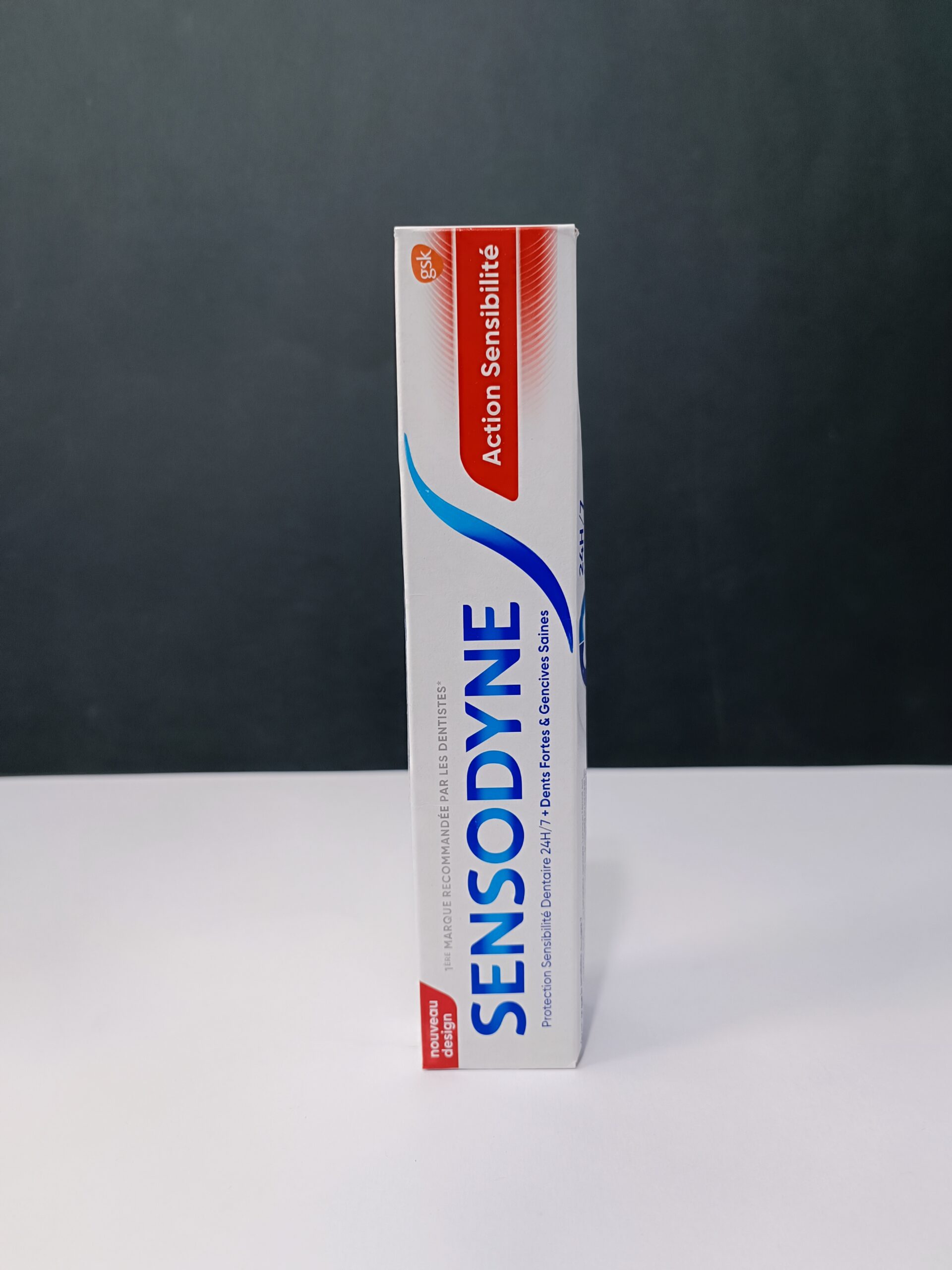 خمیردندان فرانسوی ضد پوسیدگی سنسوداین Sensodyne Action Sensibilite 1 خمیردندان فرانسوی ضد پوسیدگی سنسوداین Sensodyne Action Sensibilite
