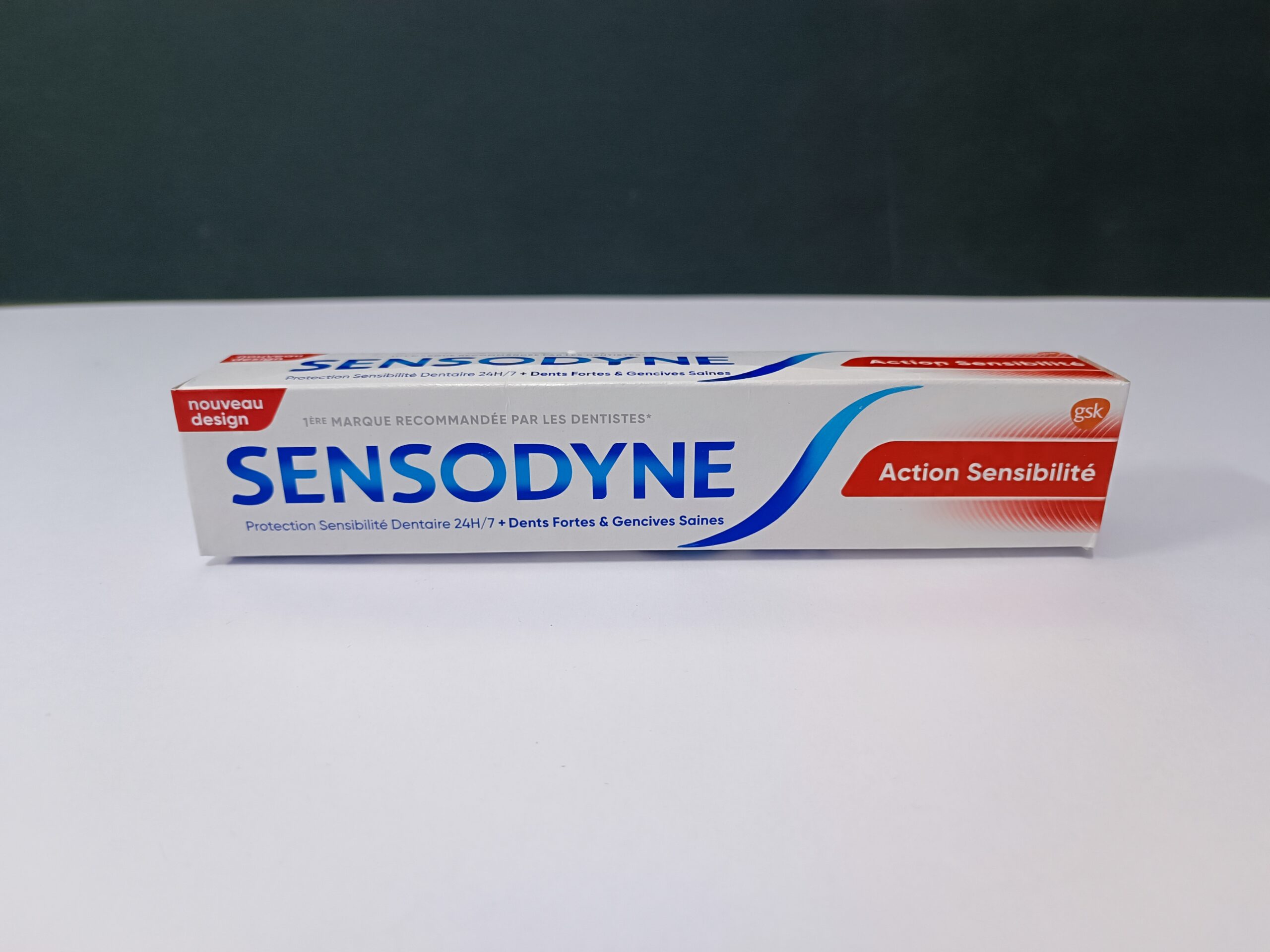 خمیردندان فرانسوی ضد پوسیدگی سنسوداین Sensodyne Action Sensibilite 2 خمیردندان فرانسوی ضد پوسیدگی سنسوداین Sensodyne Action Sensibilite