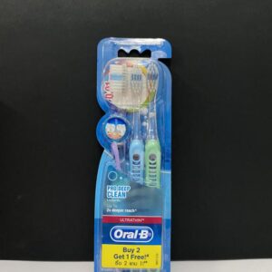 مسواک اورال بی سری ULTRATHIN مدل PRO DEEP CLEAN با برس خیلی نرم Oral B بسته 3 عددی