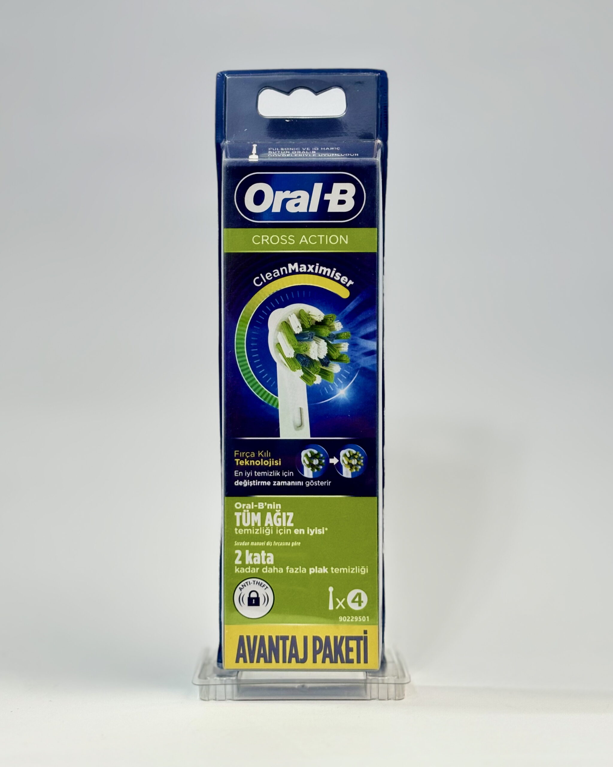 سری یدک تکی ( 1 عدد ) مسواک برقی اورال بی مدل Cross Action رنگ سفید 1 سری یدک تکی ( 1 عدد ) مسواک برقی اورال بی مدل Cross Action رنگ سفید