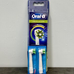 سری یدک مسواک برقی اورال بی مدل Cross action بسته 2 عددی رنگ سفید