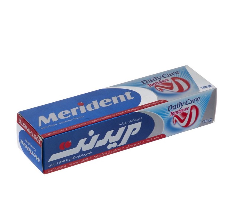 خمیردندان مریدنت سری Fluoride Plus مدل Cinnamon مقدار 130 گرم 4 12