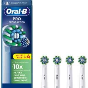 سری یدک مسواک برقی اورال بی 4 عددی مدل Pro Cross Action اورجینال