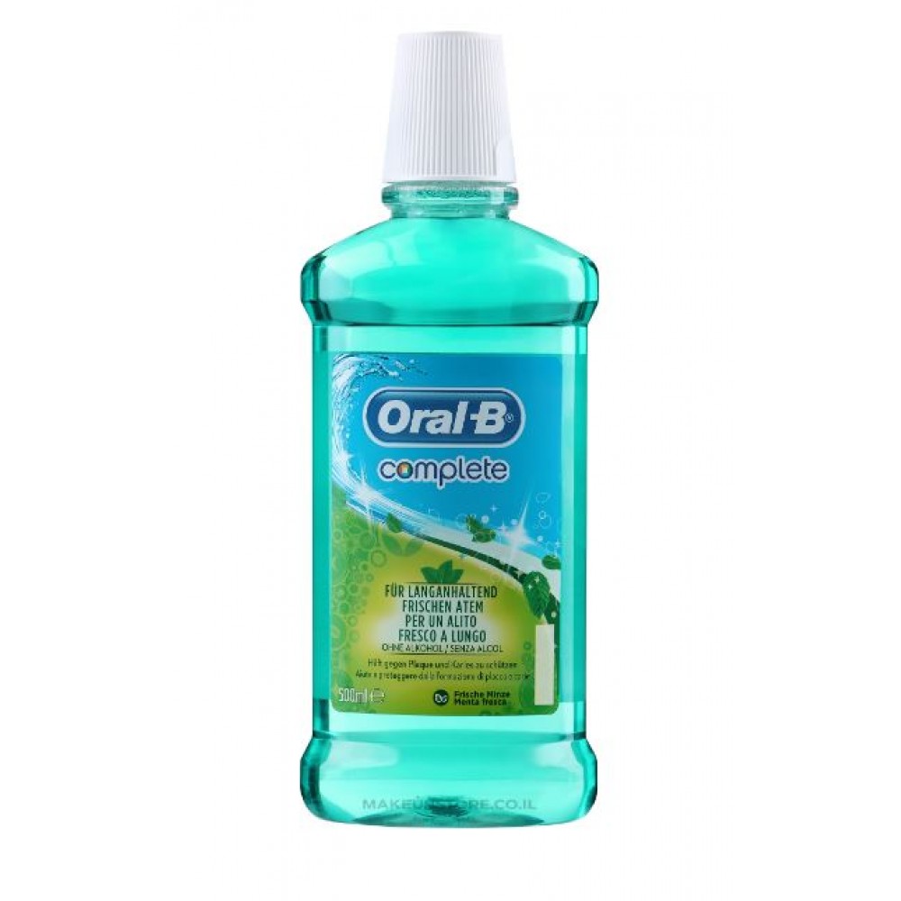 دهانشویه اورال بی مدل complete در حجم 500ml انقضا 2026/07 ساخت آلمان 4 دهانشویه اورال بی مدل complete در حجم 500ml