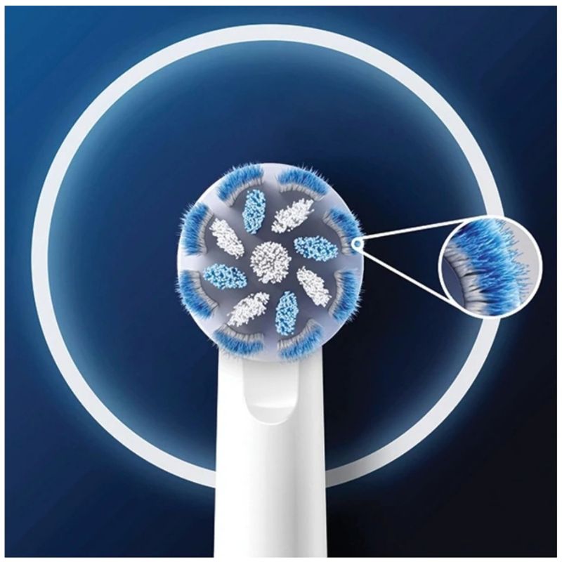 سری یدک مسواک برقی اورال بی Oral B مدل Pro Sensitive Clean بسته ۲ عددی ضمانت اصالت 2 سری یدک مسواک برقی اورال بی Oral B مدل Pro Sensitive Clean