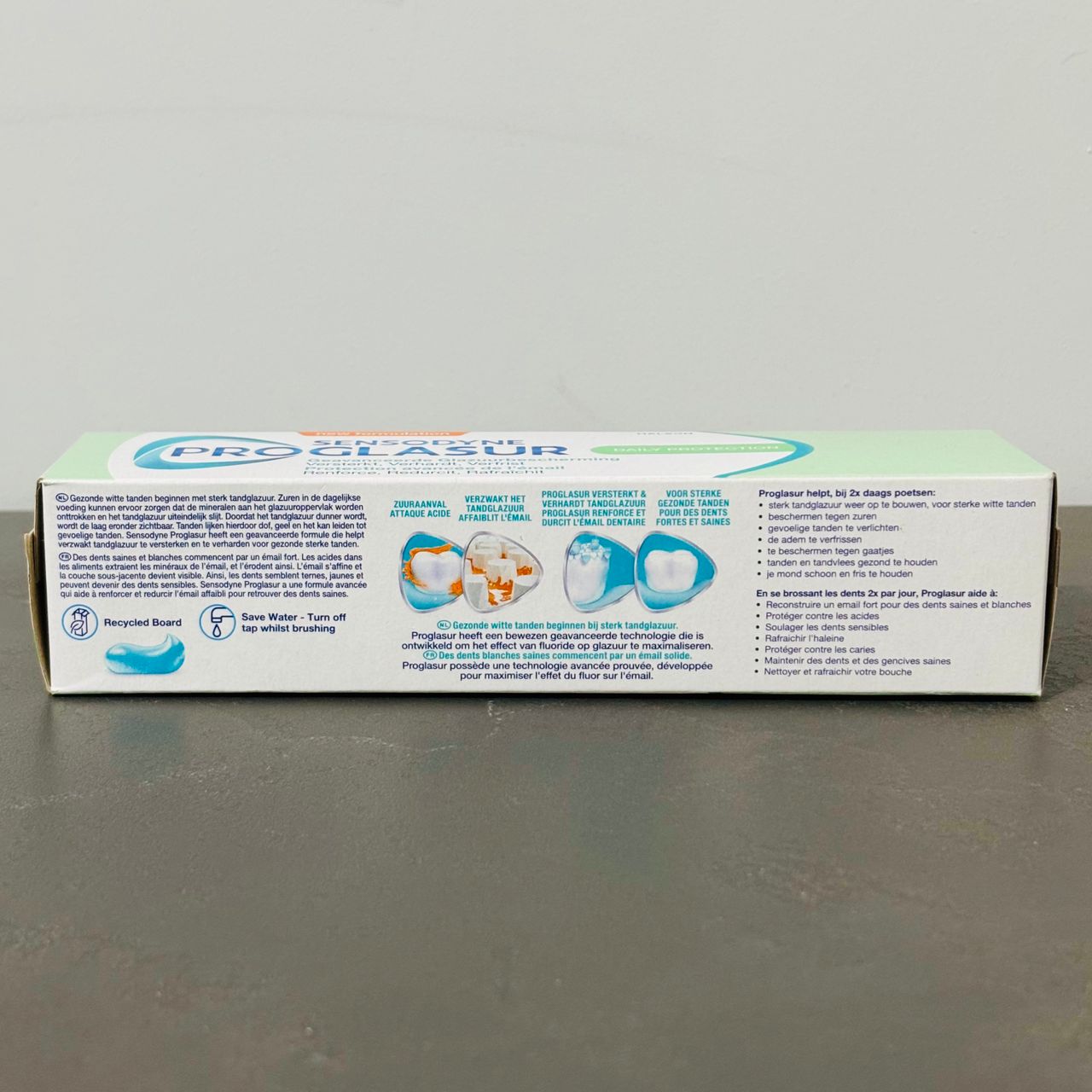 خمیردندان سنسوداین پروگلاسور Sensodyne Proglasur Daily Protection حجم 75 میل ساخت انگلیس 2 خمیردندان سنسوداین پروگلاسور Sensodyne Proglasur Daily Protection حجم 75 میل ساخت انگلیس